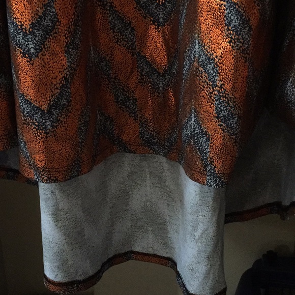 LuLuRoe CARLY metallic dress - Picture 5 of 9